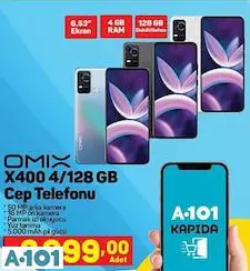 OMİX X400 128 GB CEP TELEFONU OMİX X400 128 GB CEP TELEFONU